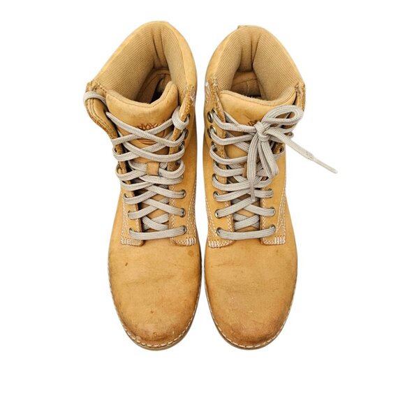 Timberland Brookton Women's Nubuck Leather Lace-up Hiking Combat Winter Boot - Picture 10 of 12